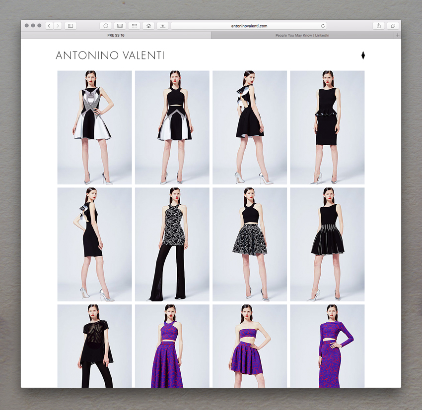 ANTONINO VALENTI WEB PRE COLLECTION