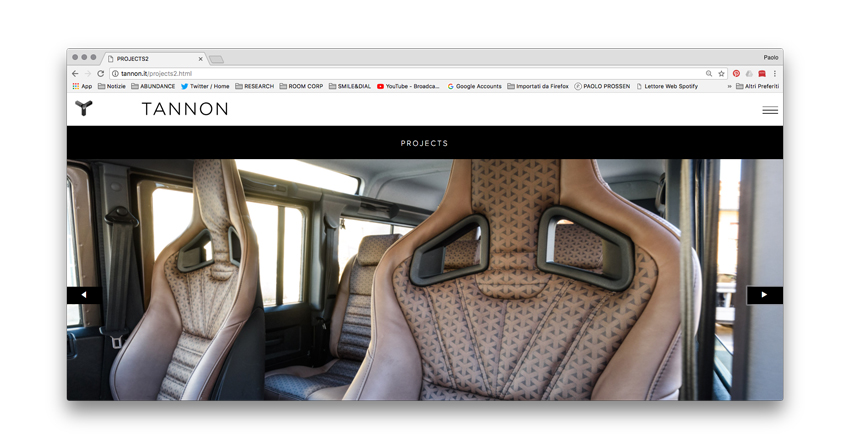 Paolo Prossen Creates Portfolio