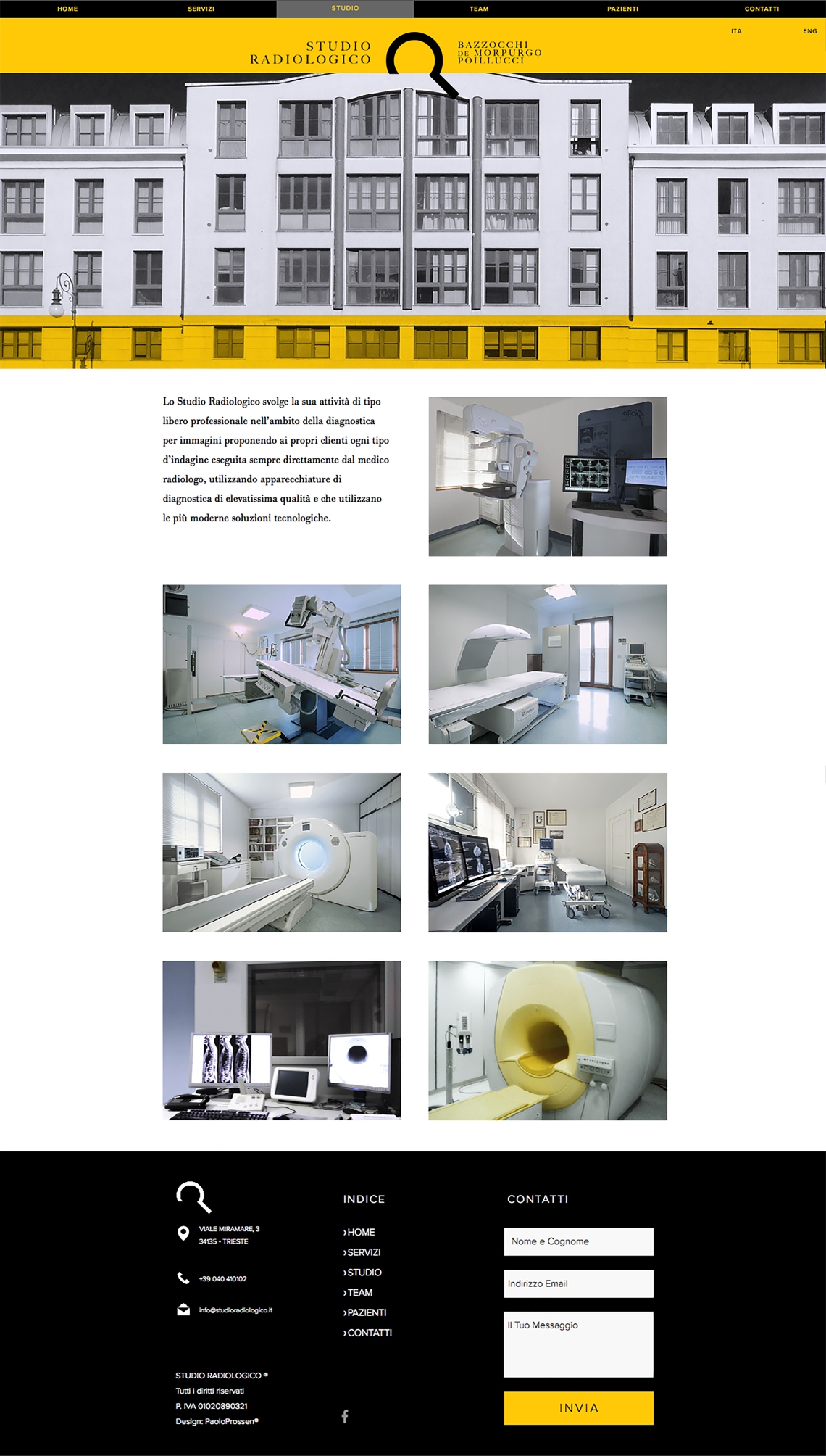 studio radiologico website studio total